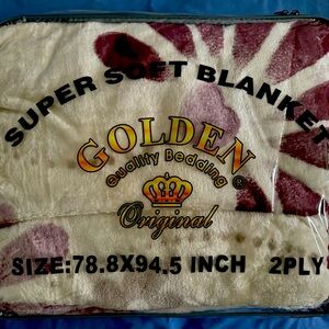 Faux Mink Blanket, Queen Size - 2 Ply - 200cm x 240cm